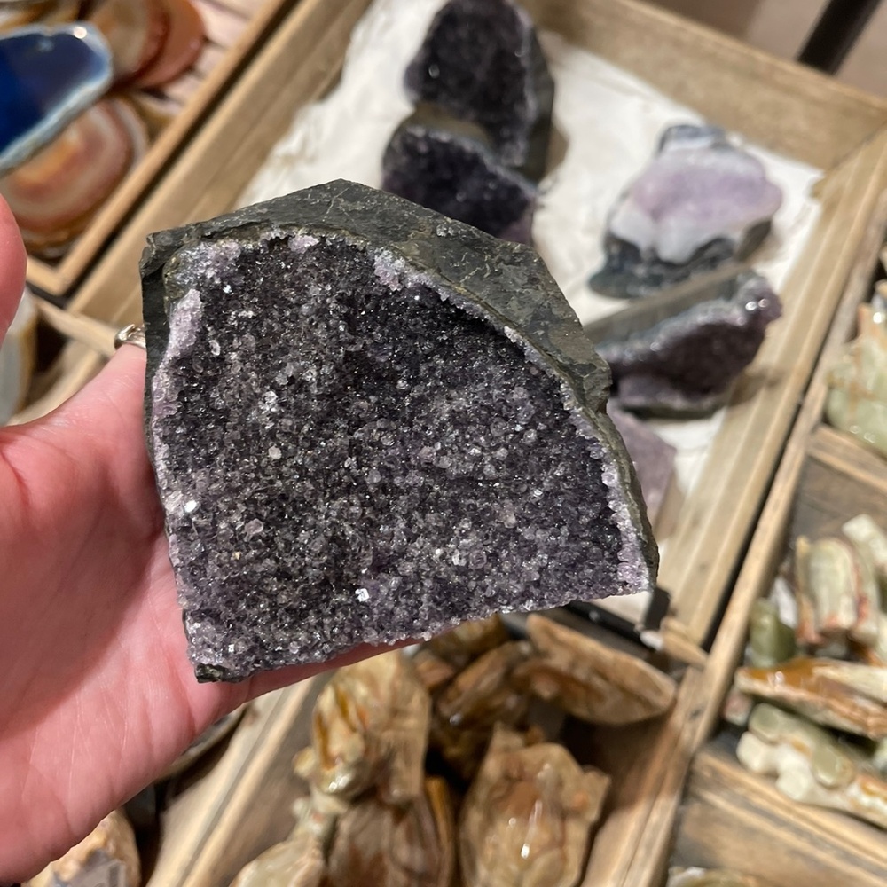Beautiful Amethyst Display Piece from the NYC Museum of Natural History